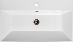 Runo Мебель для ванной Карат 70 белая – фотография-8